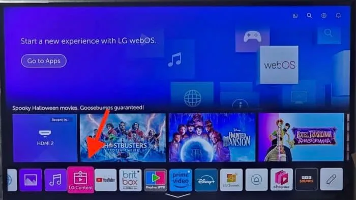 IBO Player su LG Smart TV